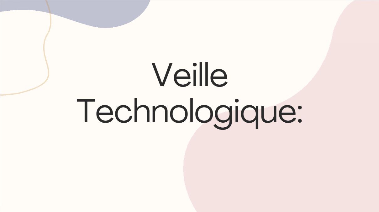 Présentation veille cybersécurité